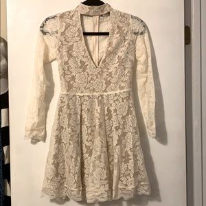 Lace dance dress